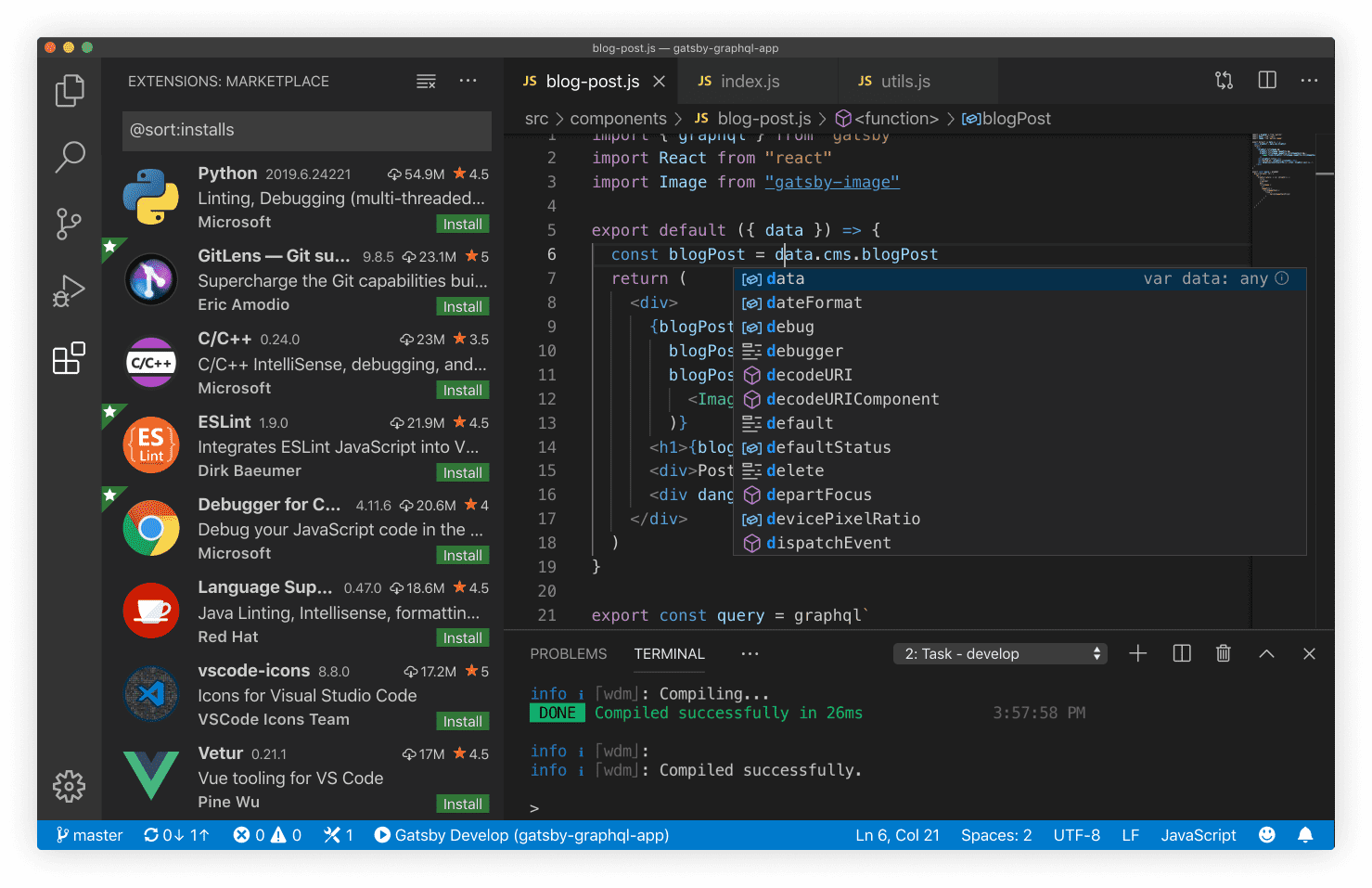 Visual Studio Code 1.85.1中文版 (微软出品的编辑器)