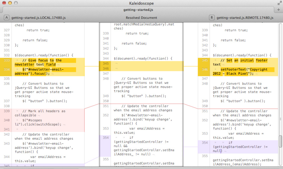 Kaleidoscope 6.5.0 fix 功能强大的对比工具
