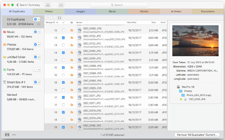Tidy Up 6.0.9 重复文件清理工具